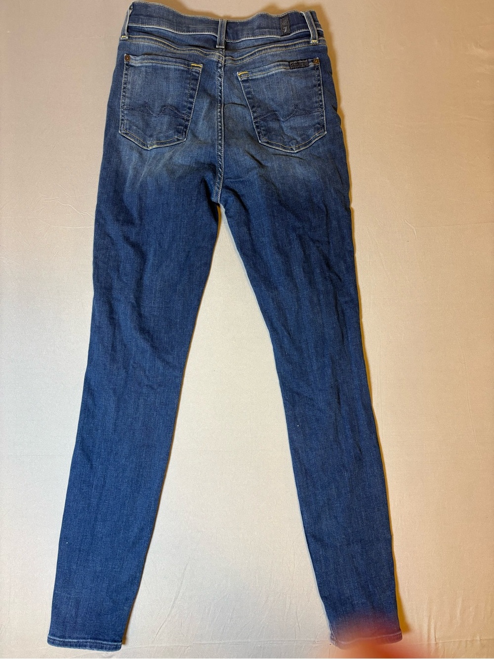 Women’s Size 27 Seven For All Mankind Y2K Skinny Jeans - Picture 7 of 10